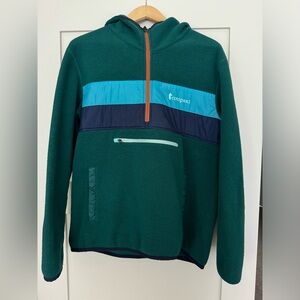 Cotopaxi half zip fleece hoodie